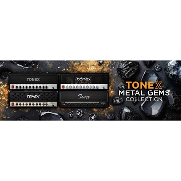 IK Multimedia 【TONEX Signature Collections Flash Sale！】TONEX Metal Gems Signature Collection (TONEX エコシステム)(アンプシミュレーター)(オンライン納品)