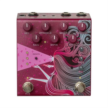 Sunlight Stereo Dynamic Reverb [Maroon] サンライト ステレオダイナミックリバーブ (Old Blood Noise Endeavors OBNE オールドブラッドノイズエンデバーズ)