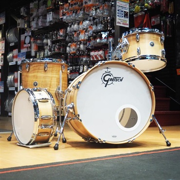 GRETSCH 【展示品特価！】GB-E404-FA [Gretsch Drums Limited Edition / Brooklyn Series Exotic Figured Ash 4pc Kit]【限定品/日本入荷1セットのみ】