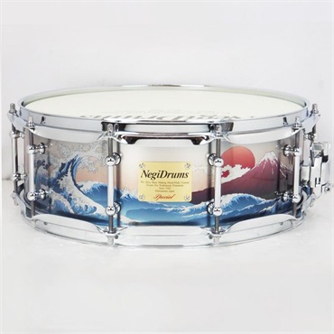 GNF-1450P [1mm Steel 14''x5'' Snare Drum - 銀富士]【Made in Japan】
