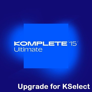 【夏のボーナスセール】Komplete 15 Ultimate Upgrade for Kselect 【バージョン15数量限定超特価】 (ネイティブインストルメンツ)(コンプリート)(オンライン納品)