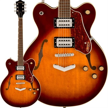 G2622 Streamliner Center Block Double-Cut with V-Stoptail (Forge Glow／Laurel)