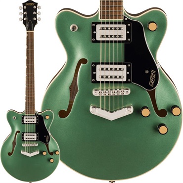 G2655 Streamliner Center Block Jr. Double-Cut with V-Stoptail (Steel Olive／Laurel)
