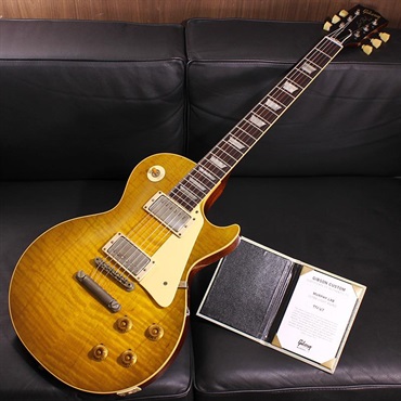 【GIBSON×AQUBEストラッププレゼント】Murphy Lab 1959 Les Paul Standard Reissue Green Lemon Fade Ultra Light Aged SN. 952165