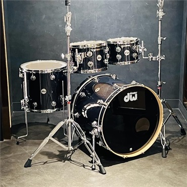 Collector's Pure Maple 4pc Drum Kit [BD22，FT16，TT12&10 / Gun Metal Sparkle Glass Finish Ply]【店頭展示特価品】