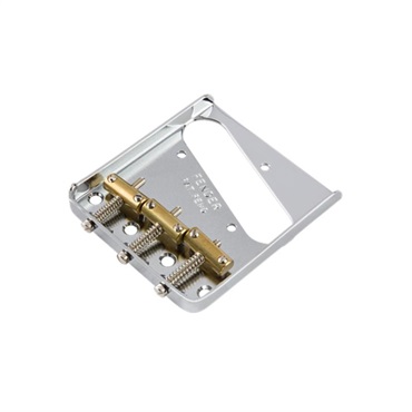 3-Saddle American Vintage Telecaster(R) Bridge Assembly (Chrome) (#0990806100)