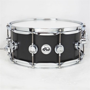 DRS00614SSC107 [Collector's Pure Maple Snare Drum Standard Shell 14×6 / Ebony Satin Oil]
