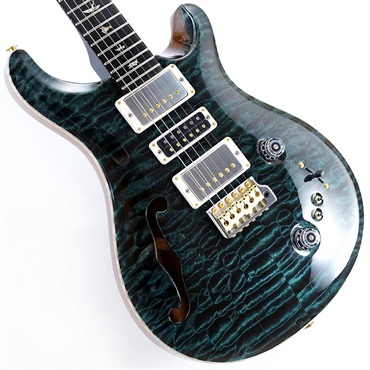 【Paul Reed Smith氏サインイン入りバックプレート付属！】 Ikebe 50th Anniversary Wood Library Special Semi-Hollow (Teal) SN.0402031