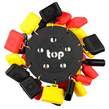 TOP-CATERPILLAR PLASTIC RATTLES 3D