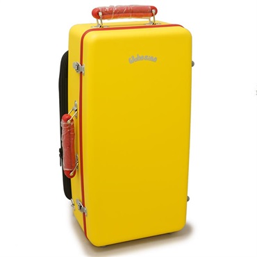 ワンジンケース / COLOR CARBON Series (Matte Yellow / Red) トリプル トランペット用 ケース