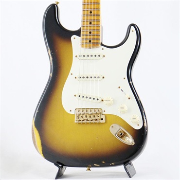 2023 Spring Event Limited Edition 1957 Stratocaster Relic (Faded/Aged 2-Color Sunburst w/ Gold Hardware) [SN.CZ570778] 【キズあり特価】