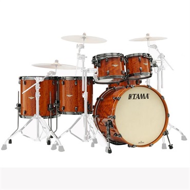 【2月18日発売予定】【LIMITED MODEL】BE52ZBAS-GAC [STARCLASSIC Bubinga 5pc Shell Kit/Figured African Cherry Outer Ply w/Black Nickel Hardware]
