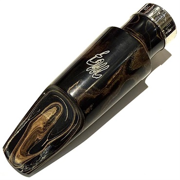 USED 中古 テナーサックス用マウスピース モーガン・フライ(MORGAN FRY) ハードラバー マーブル #8