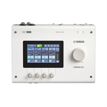 URX22 W (White)(ホワイト)(ヤマハ)(オーディオインターフェース)(URXシリーズ)(USB-C搭載)(タッチパネル)(DSP内蔵)(32bit 192kz)
