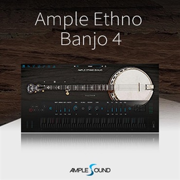 AMPLE SOUND AMPLE ETHNO BANJO 4 (アンプルサウンド)(バンジョー)(オンライン納品)(2時間以内に納品)
