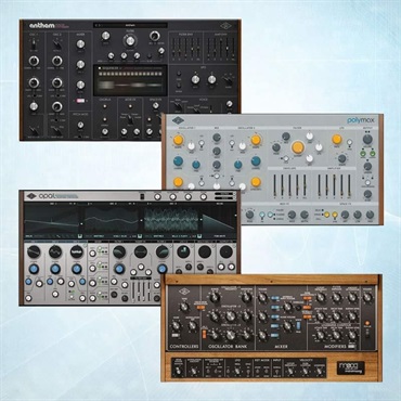 【UAD Half Yearly Sale！】UAD Synth Collection (シンセサイザー)(UADプラグイン)(オンライン納品)(2時間以内に納品)