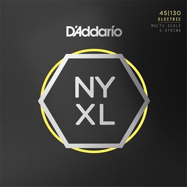 NYXL Series 5-String Multiscale Electric Bass Strings [NYXL45130MS]