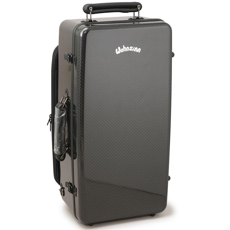 ワンジンケース / 3K NATURAL CARBON Series (Glossy Black / Black) トリプル トランペット用 ケースの商品画像