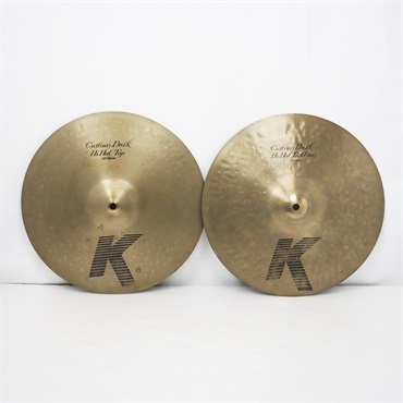 USED 中古 K Custom Dark HiHat 14 pair [Top:1086g/Bottom:1226g]
