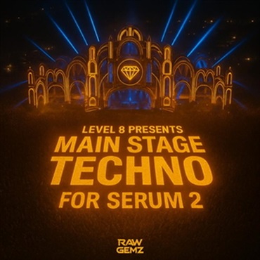 RESONANCE SOUND Raw Gemz - Main Stage Techno Vol.1 for Serum 2 (Serum 2プリセット)(オンライン納品)(2時間以内に納品)
