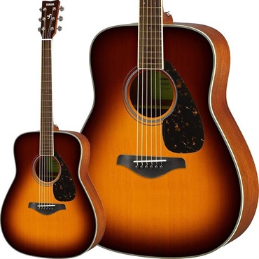 【ビギナーさん応援！お得なアクセサリー10点セット付き！】FG820 (Brown Sunburst)  ヤマハ