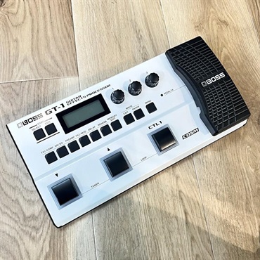 BOSS USED 中古 GT-1 (BOSS ボス) マルチエフェクター multi effects pedal 限定ホワイトカラー White [S/N Z6R0030] 箱・取扱説明書付