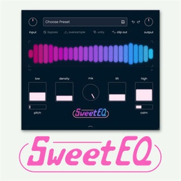 MUSIK HACK SweetEQ (サチュレーション)(イコライザー)(オンライン納品)(2時間以内に納品)