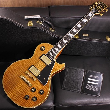 【GIBSON×AQUBEストラッププレゼント】1968 Les Paul Custom AAA Torrefied Maple Top Gloss Antique Natural SN. 600038