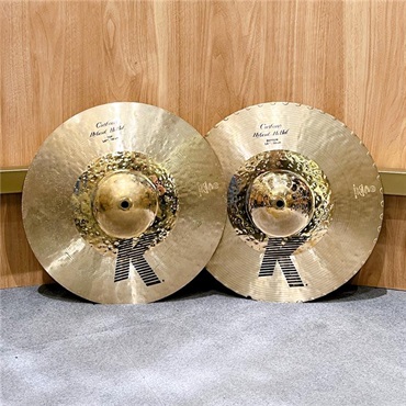 Zildjian USED 中古品 K Custom Hybrid HiHat 14 1/4 pair [NKZL14CHBHH][1140g/1400g]【欠けあり】