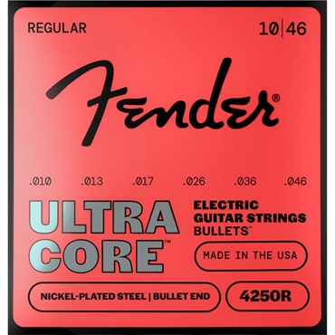 【夏のボーナスセール】 ULTRACORE ELECTRIC GUITAR STRINGS NICKEL PLATED STEEL BULLET END (4250R/10-46) (#0733250506)