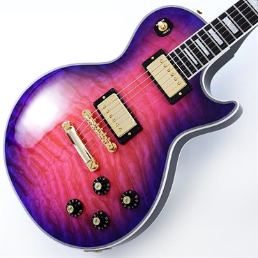 IKEBE 50th Anniversary 1968 Les Paul Custom 7A Quilt Maple Top Gloss Desert Sunset SN.511248
