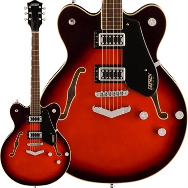 GRETSCH G5622 Electromatic Center Block Double-Cut with V-Stoptail（Claret Burst／Laurel）
