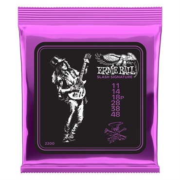 ERNIE BALL Slash Signature Electric Guitar Strings (11-48) [#2200]