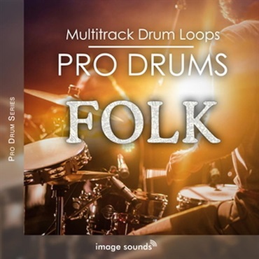Pro Drums Folk (ドラムループ)(モダン・フォーク)(生ドラム)(サンプルパック)(オンライン納品)(2時間以内に納品)