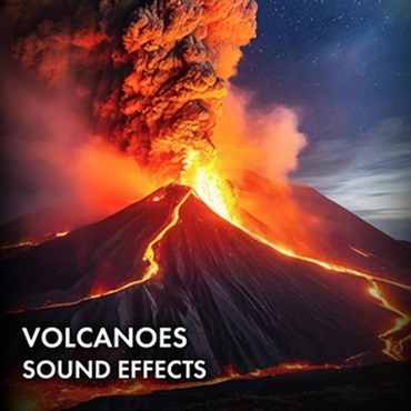 Volcanoes Sound Effects (火山)(マグマ)(溶岩)(効果音)(オンライン納品)(2時間以内に納品)