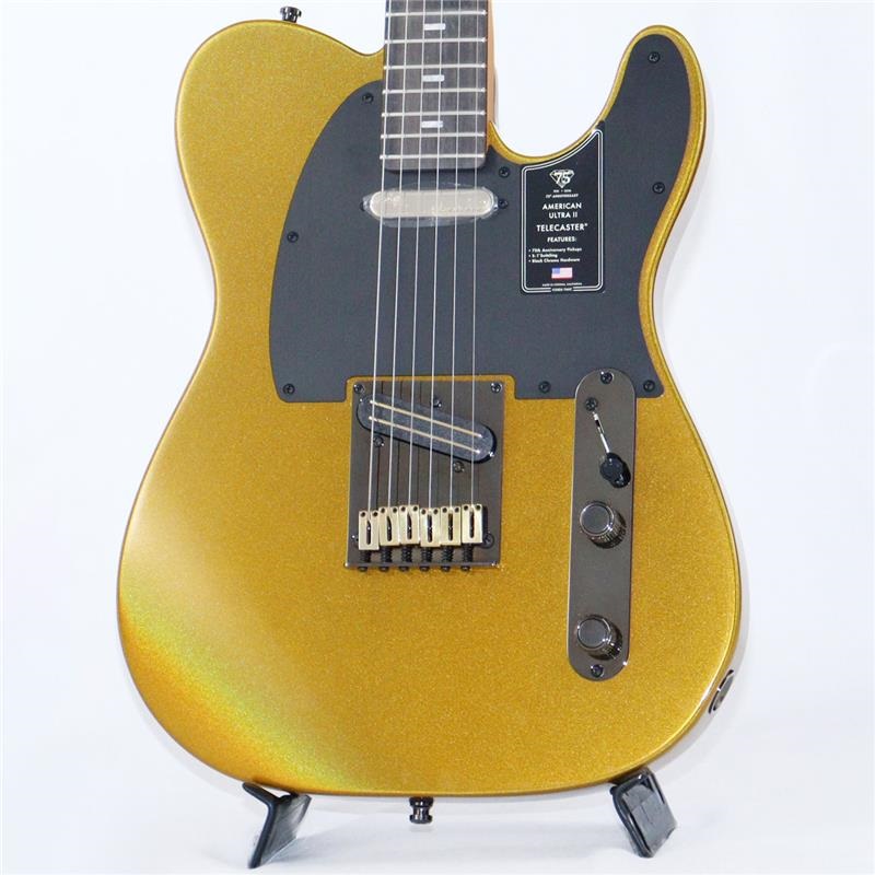 75th Anniversary American Ultra II Telecaster (Liquid Gold/Ebony) 【The Spring Summer 2026 Campaign】の商品画像