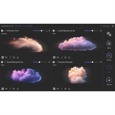 Moments - Vocal Clouds (アンビエントボーカル)(Kontakt & NKS対応)(オンライン納品)(2時間以内に納品)