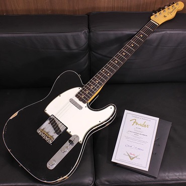 MBS 1962 Telecaster Custom Relic Aged Black Master Built by David Brown SN. R147018