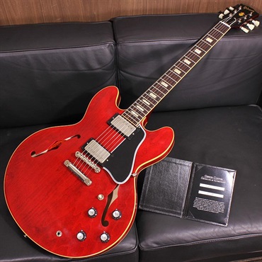 【GIBSON×AQUBEストラッププレゼント】1964 ES-335 Reissue VOS Sixties Cherry SN. 150309