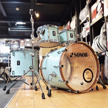 【GW特別プライス！5/11迄】USED 中古 SQ1 Series 4pc Drum kit [22BD，10TT，12TT，16FT/Cruiser Blue]