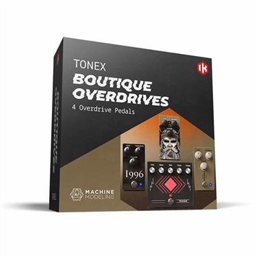 【TONEX Signature Collections Flash Sale！】TONEX Boutique Overdrives (トーンエックス)(オーバードライブ)(AmpliTube5)(ブティック系)(オンライン納品)