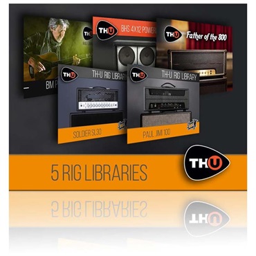 【オーバーラウドEarly Summer Sale！】Bundle of 5 Rig Libraries (オーバーラウド)(THU用Rigライブラリ)(オンライン納品)