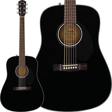 【期間限定！アクセ11点セット付き！】【数量限定特価】 Fender CD-60S DREADNOUGHT（BLACK） フェンダー