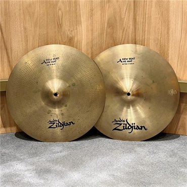 Zildjian USED 中古品 A Zildjian New Beat HiHat 15 pr [NAZL15NB.HHT/15NB.HHBM][1165g/1775g]