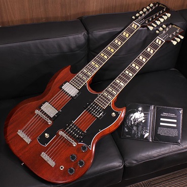 【GIBSON×AQUBEストラッププレゼント】Jimmy Page EDS-1275 Doubleneck VOS '69 Cherry SN. 600268