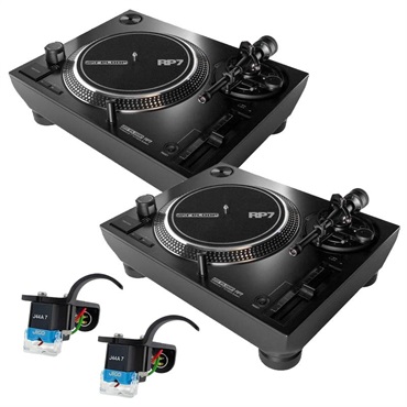 RP-7 + JICO OMNIA J44A 7 DJ IMP SD ターンテーブル TWIN  SET (リループ)