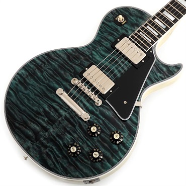 【GIBSON×AQUBEストラッププレゼント】1968 Les Paul Custom 5A Quilt Top Nordic Blue w/TV White Back Gloss 【S/N 504238】