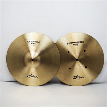 USED 中古 A Zildjian Quick Beat HiHat 14 pair [Top:1260g/Bottom:1286g]