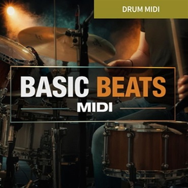 DRUM MIDI - Basic Beats (ヒップホップ)(R&B)(ポップス)(ドラムMIDIパック)(オンライン納品)(2時間以内に納品)