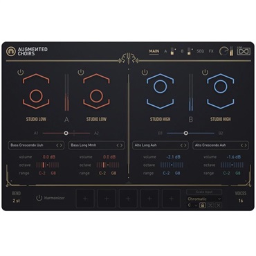 Augmented Choirs (クワイヤ音源)(ハイブリッドボーカル)(合唱団)(オンライン納品)